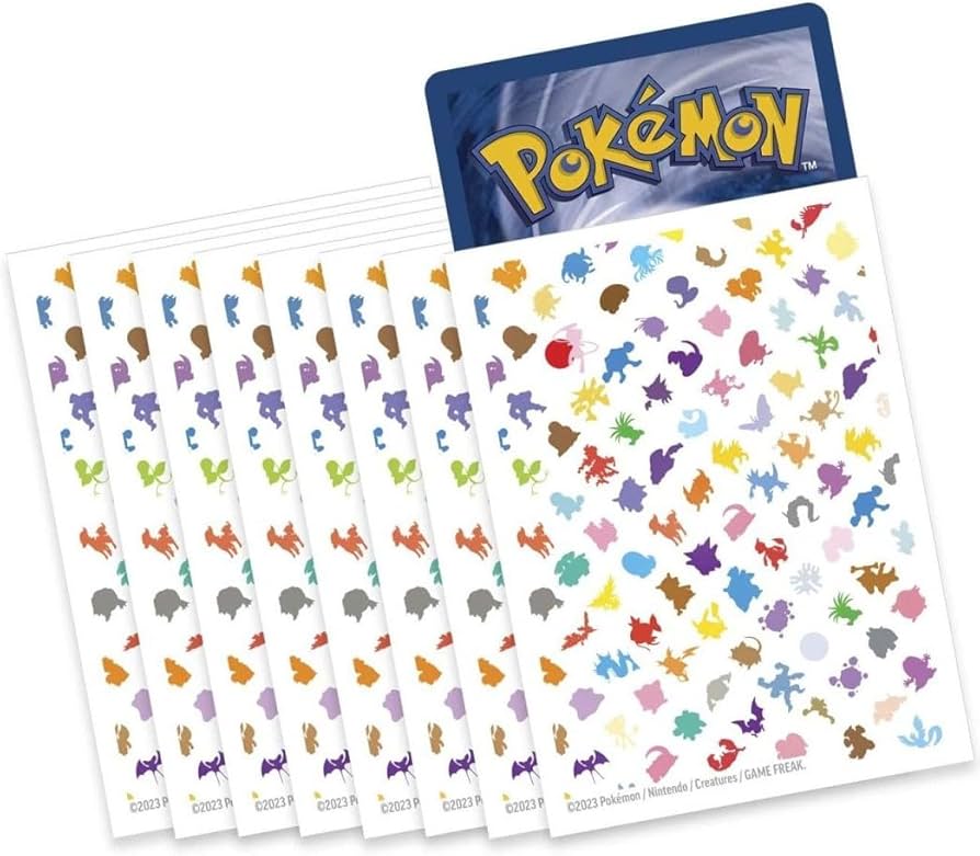 Pokemon 151 Card Sleeves 65 Pack