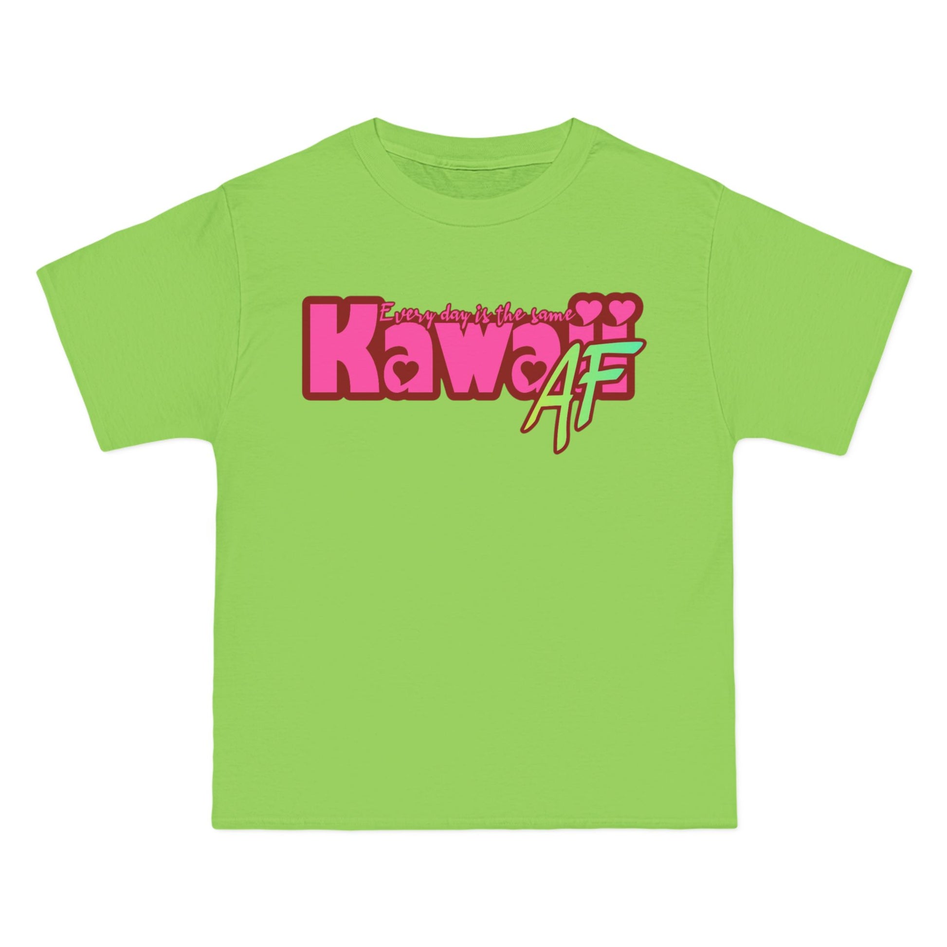 Kawaii AF Streetwear T-Shirt | Oversized Urban Style - Caffeine Critical