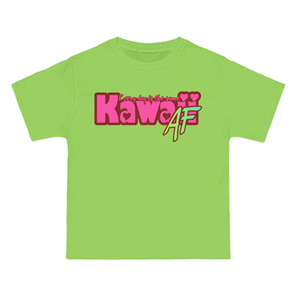 Kawaii AF Streetwear T-Shirt | Oversized Urban Style - Caffeine Critical