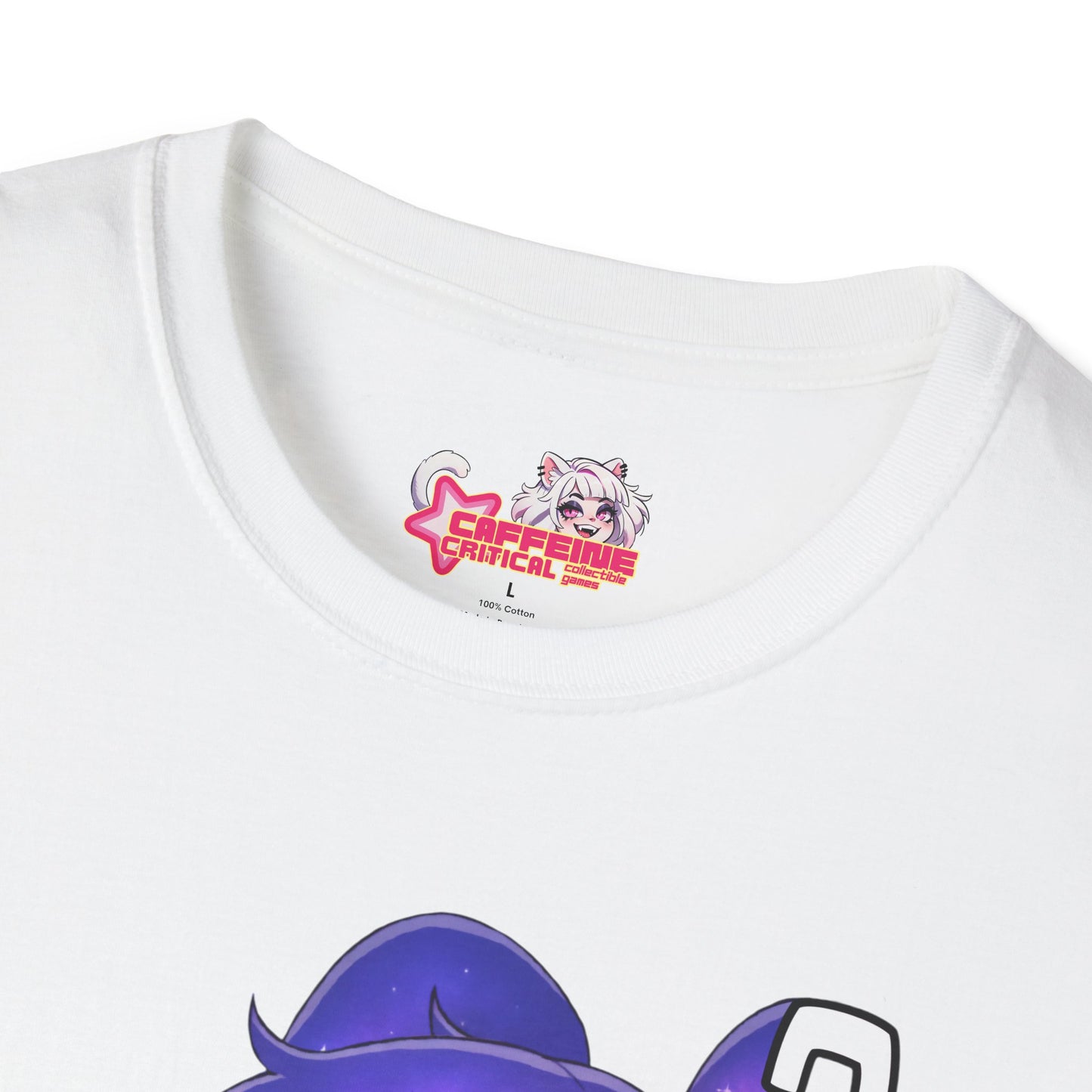 Cosmika's Card Stash Waifu T-Shirt Caffeine Critical