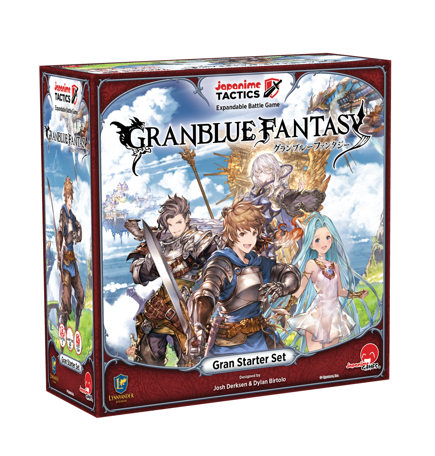 Boardgame Japanime Tactics Granblue Fantasy Gran Starter Set | Anime Board Game - Caffeine Critical Caffeine Critical