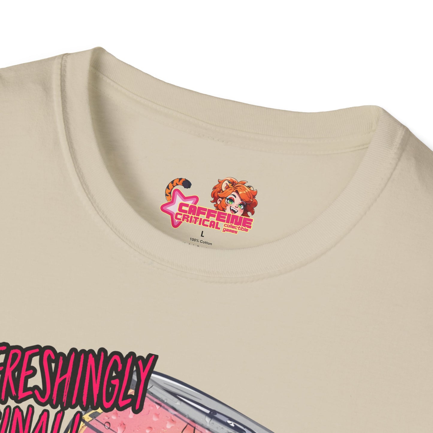 Energy Drink Caffeinated Carnelle | Waifu T-Shirt Caffeine Critical