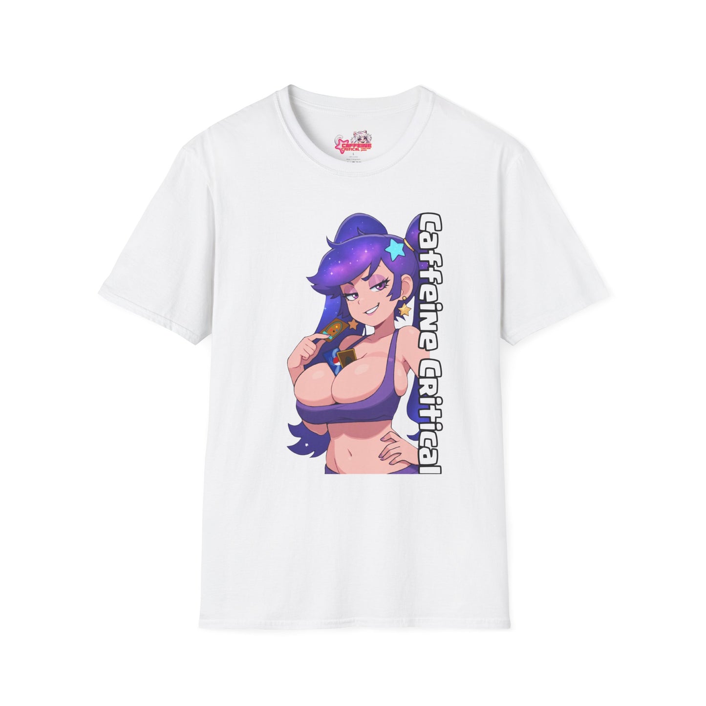 Cosmika's Card Stash Waifu T-Shirt Caffeine Critical