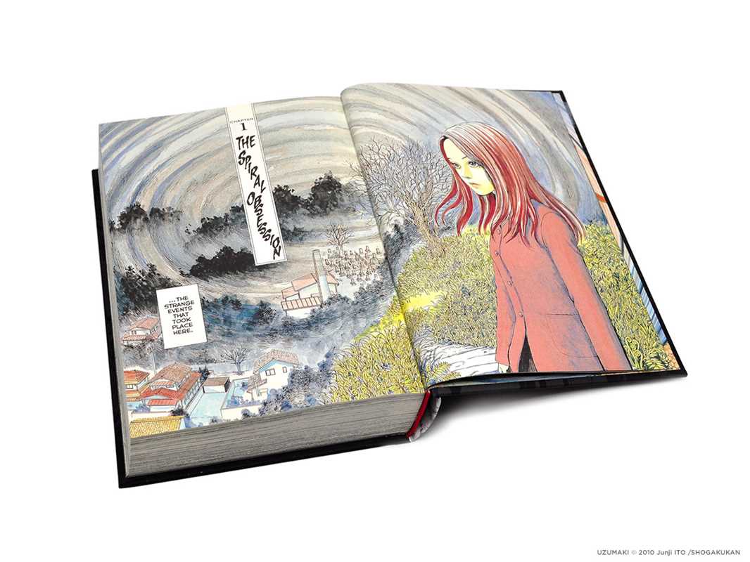 Uzumaki (3-in-1 Deluxe Edition) by Junji Ito: Hardcover; 648 pages / English Caffeine Critical