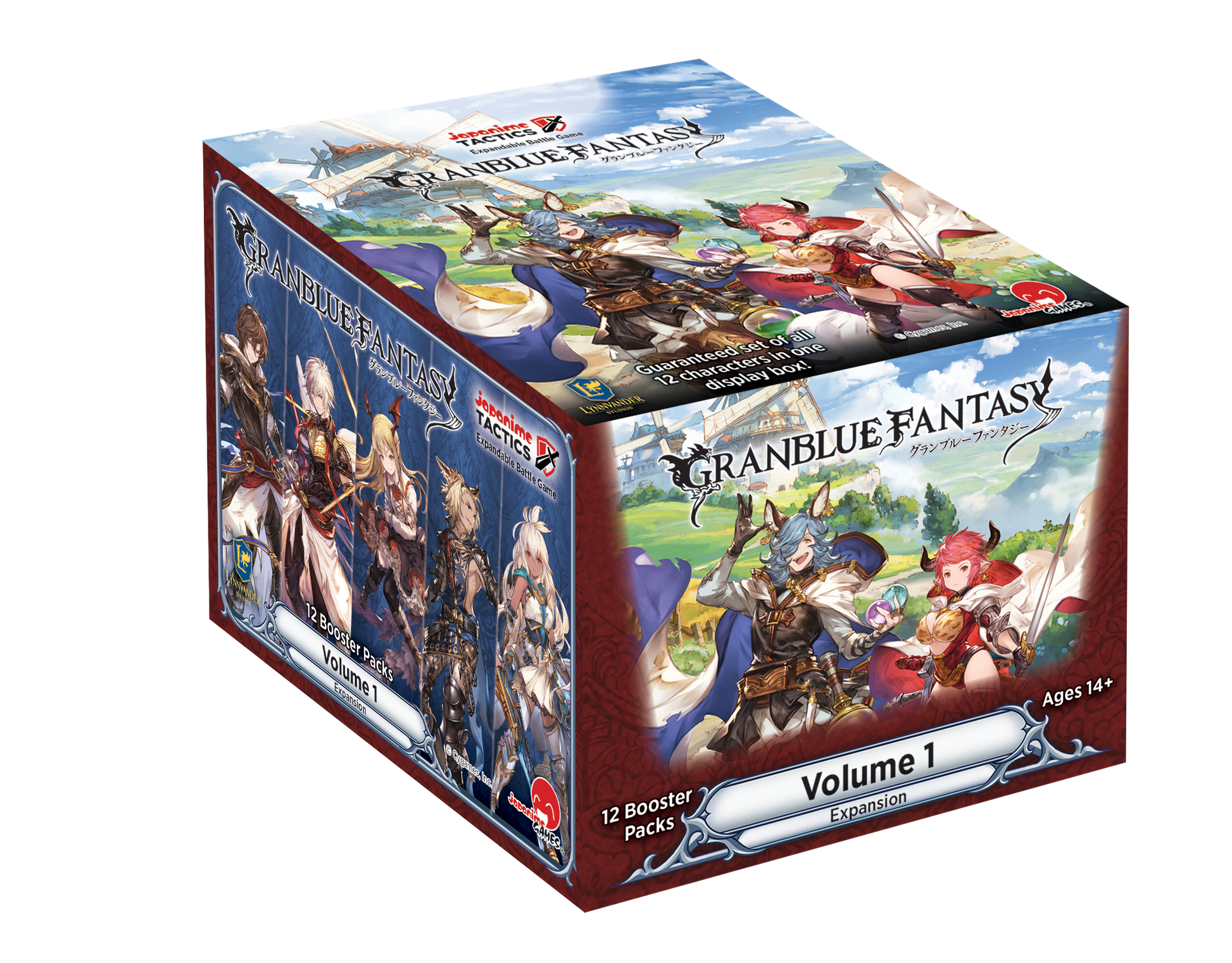 Japanime Tactics Granblue Fantasy Booster Pack | Anime Board Game - Caffeine Critical