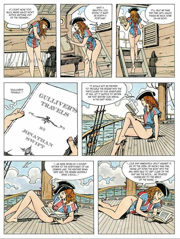 Milo Manara's Gullivera by Milo Manara: Hardcover; 68 pages / English Caffeine Critical