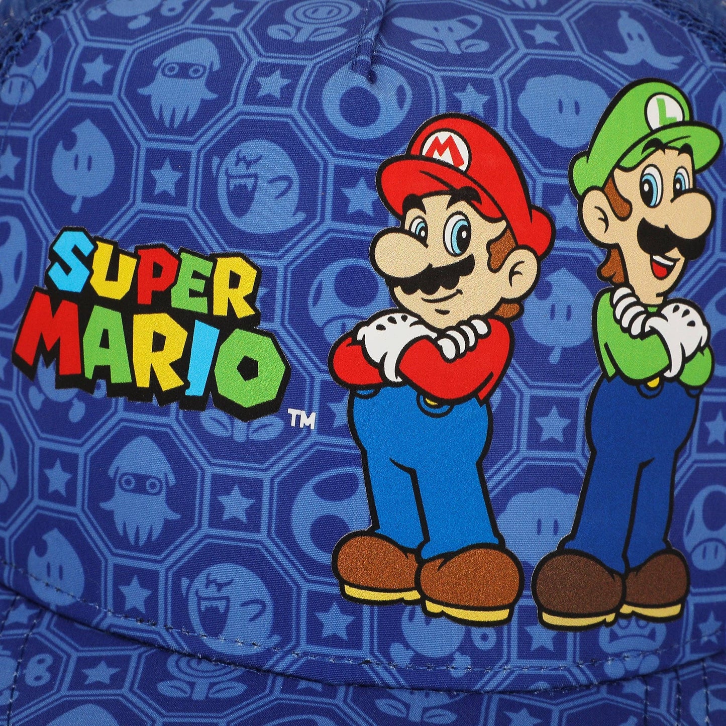 Super Mario Bros Mario & Luigi Trucker Hat Caffeine Critical