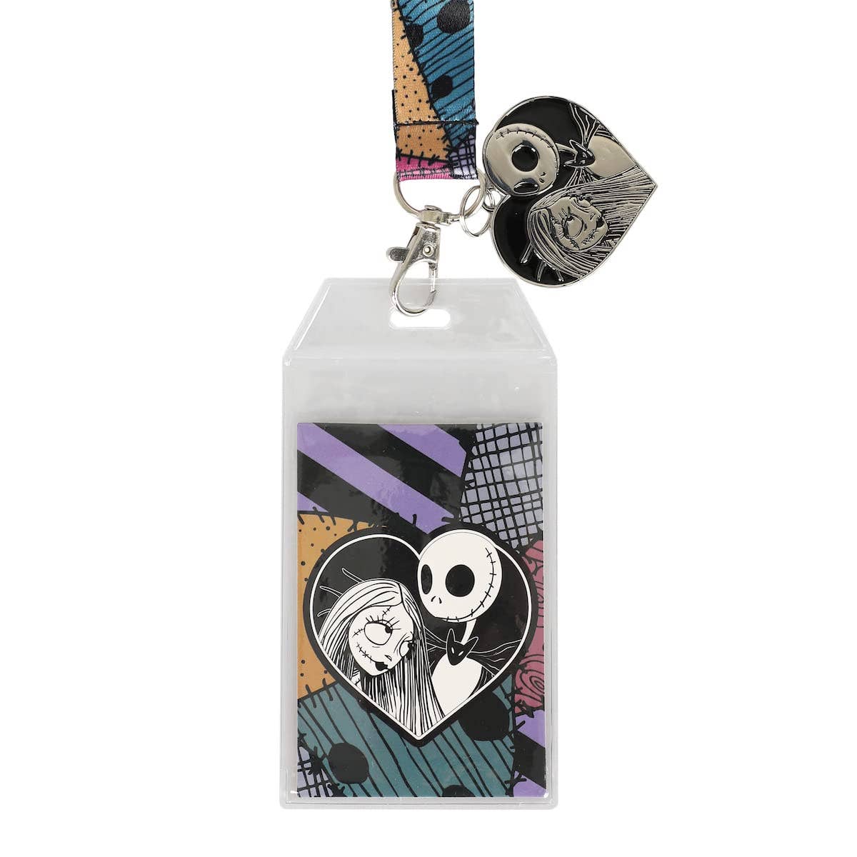 Nightmare Before Christmas Jack & Sally Lanyard Caffeine Critical
