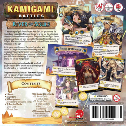 Kamigami Battles River of Souls - Boardgame - Caffeine Critical