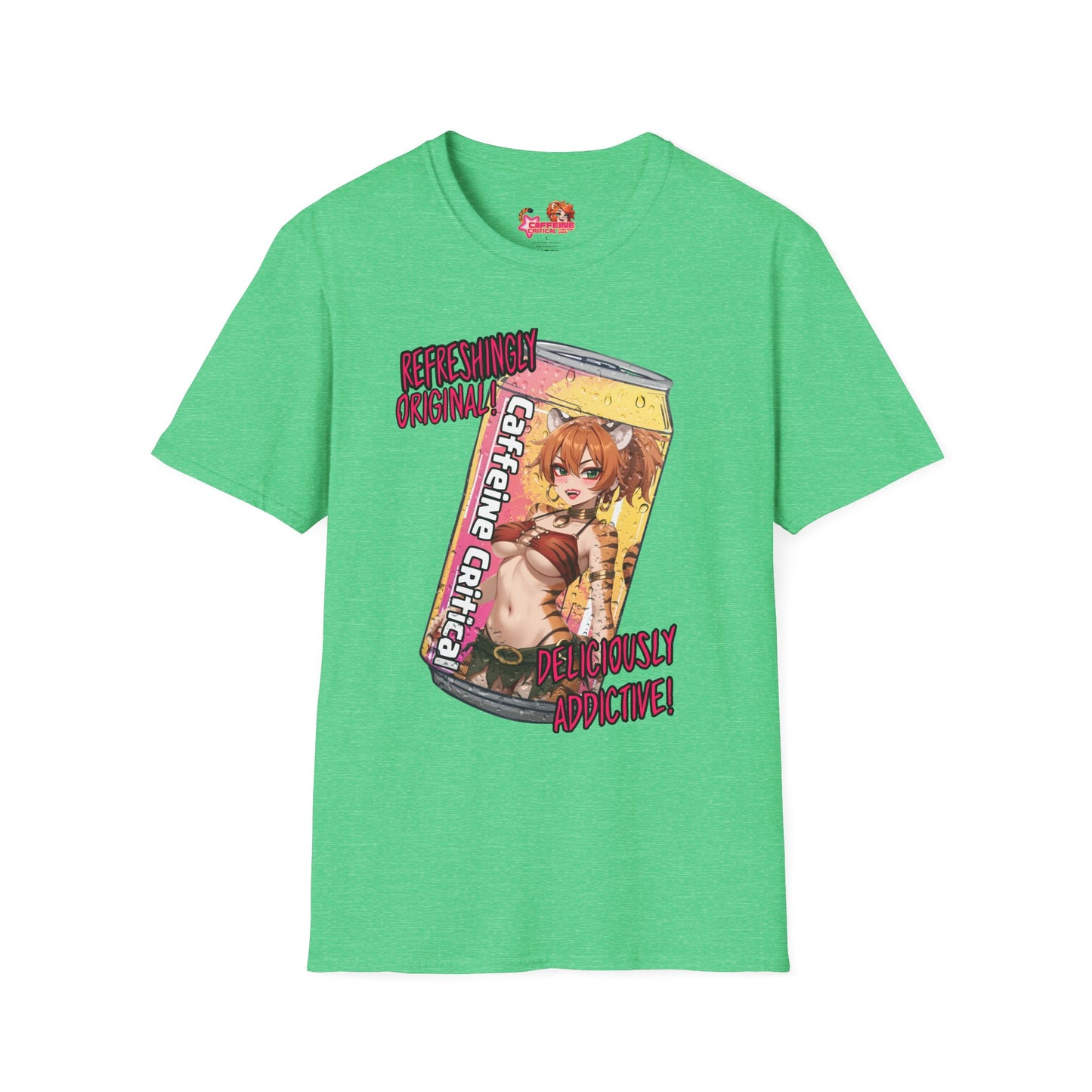 Energy Drink Caffeinated Carnelle | Waifu T-Shirt Caffeine Critical