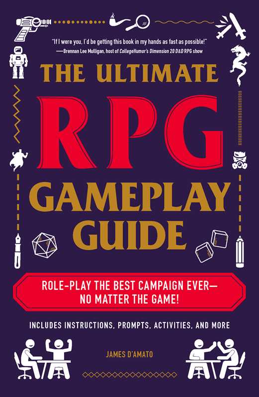 Ultimate RPG Gameplay Guide by James D’Amato: Paperback; 256 pages / English Caffeine Critical