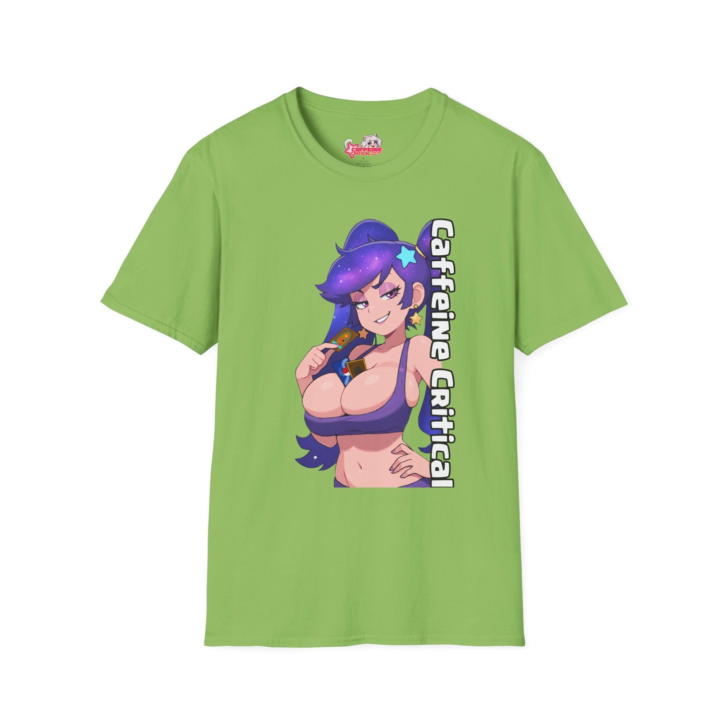 Cosmika's Card Stash Waifu T-Shirt Caffeine Critical