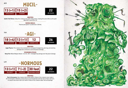 Düngeonmeister Random Monster Generator by Jef Aldrich: Hardcover; 128 pages / English - Caffeine Critical