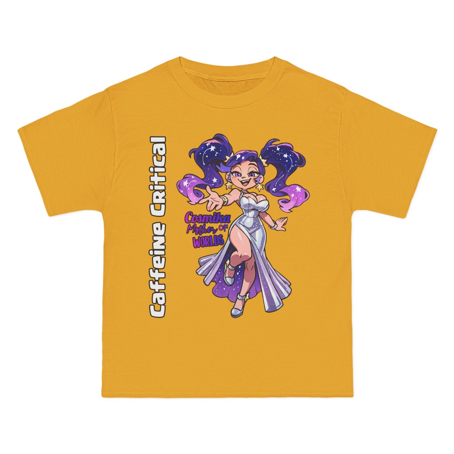 Cosmika Streetwear T-Shirt | Oversized Urban Style Caffeine Critical