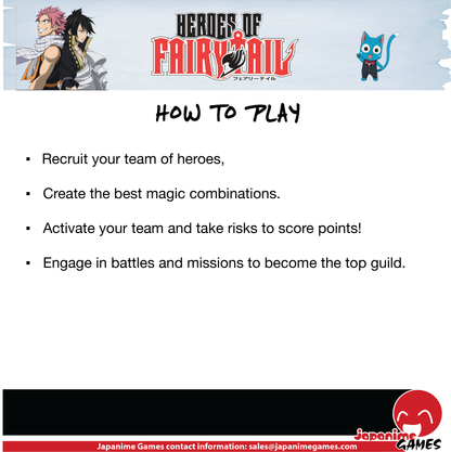 Heroes of Fairy Tail - Boardgame - Caffeine Critical