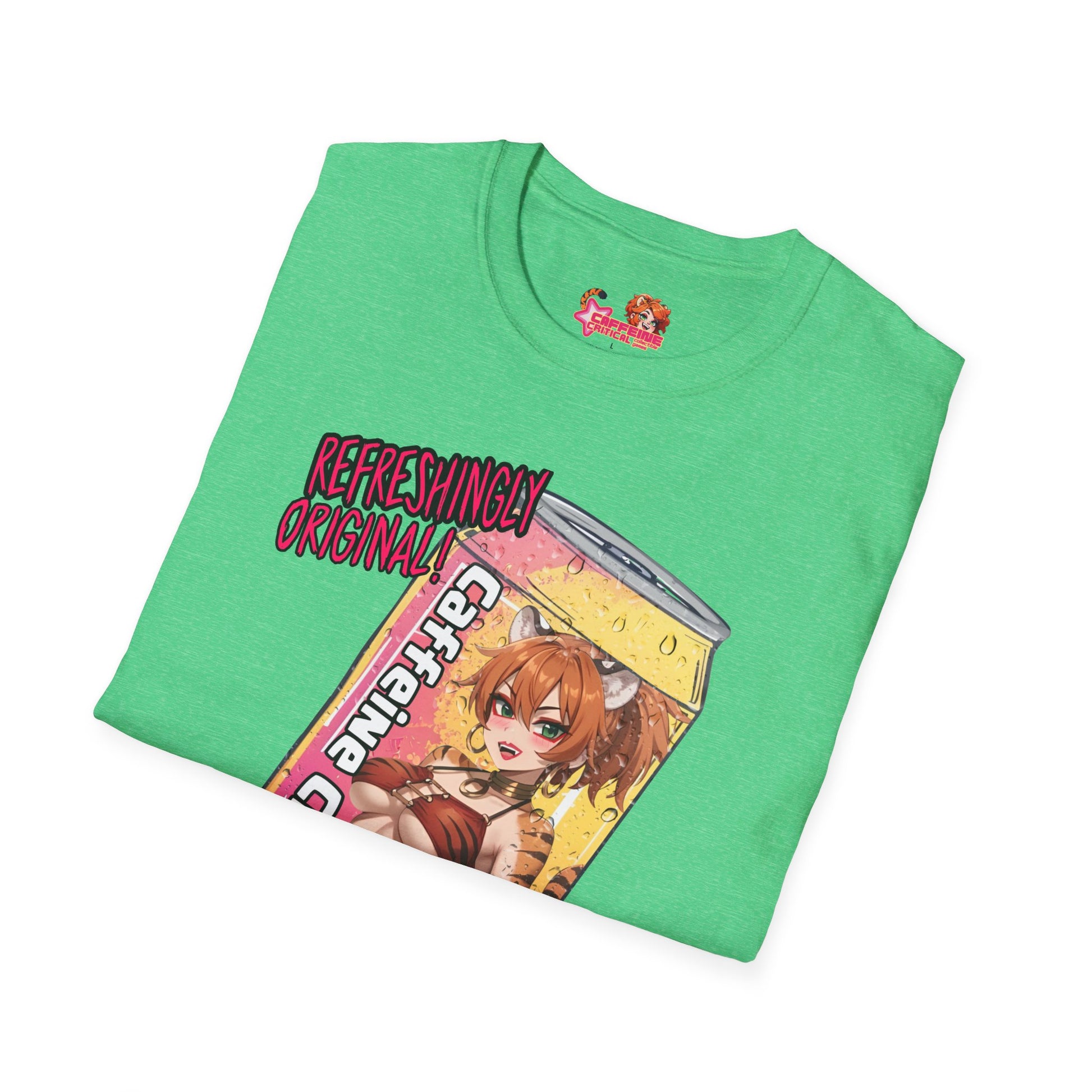 Energy Drink Caffeinated Carnelle | Waifu T-Shirt