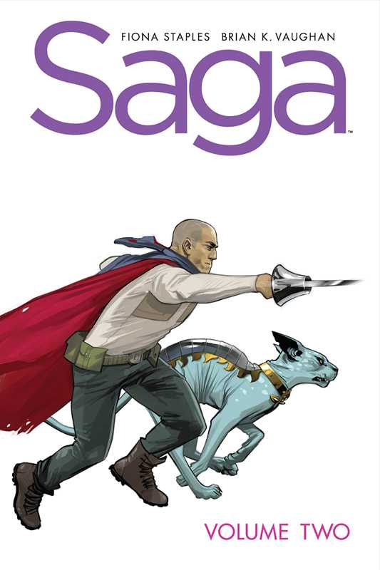 Saga Volume 2: New Edition by Brian K Vaughan: Paperback; 152 pages / English Caffeine Critical