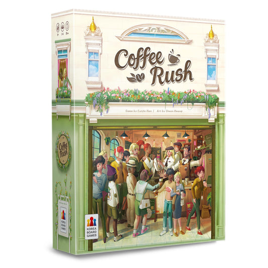 Coffee Rush Board Game - Brew Up Success!