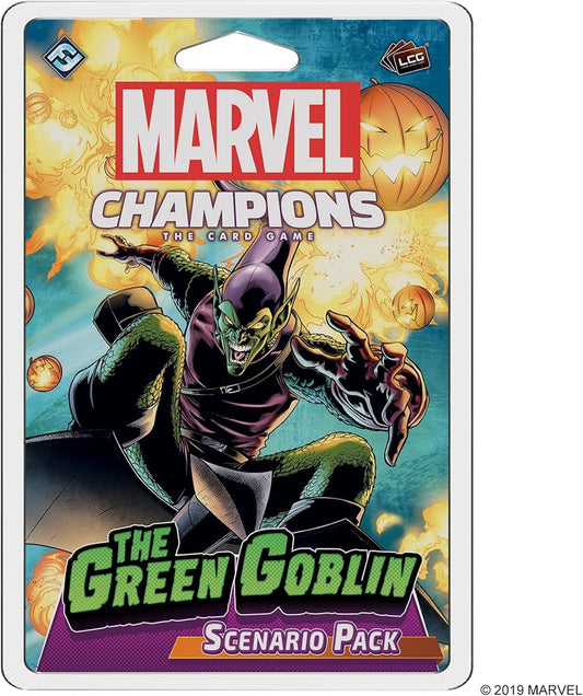 Marvel Champions The Card Game The Green Goblin SCENARIO PACK - Cooperative Superhero Strategy Game