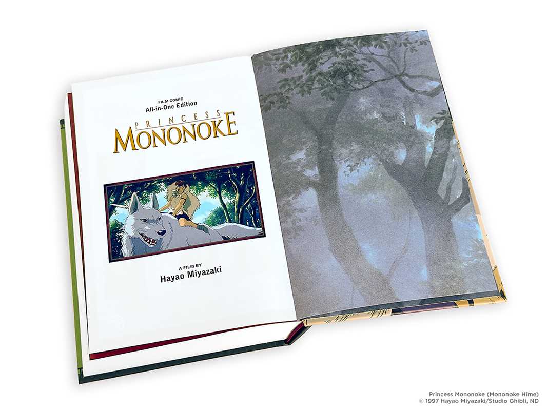 Princess Mononoke Film Comic: All-in-One Edition by Hayao Miyazaki: Hardcover; 856 pages / English