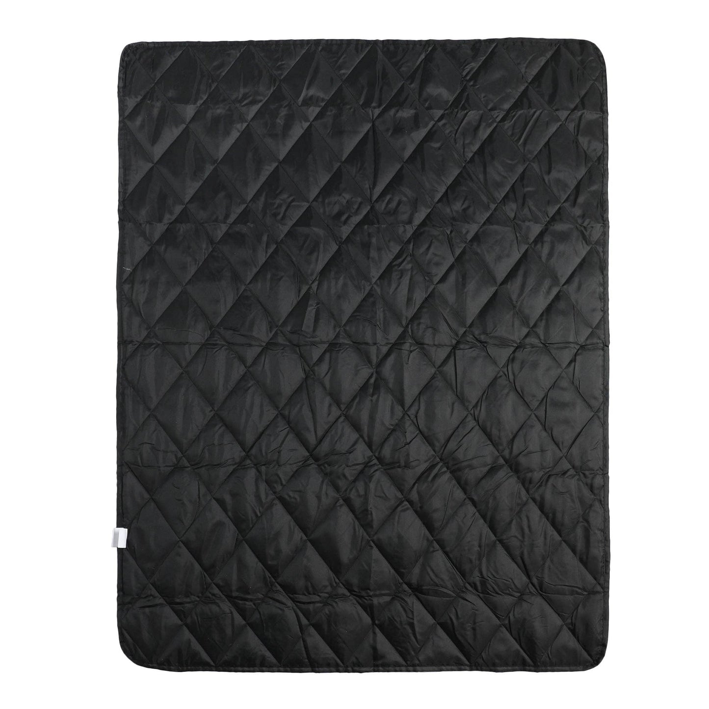 Dungeons & Dragons Ampersand Logo AOP Black Waterproof Quilted Camping Picnic Outdoor Blanket Caffeine Critical