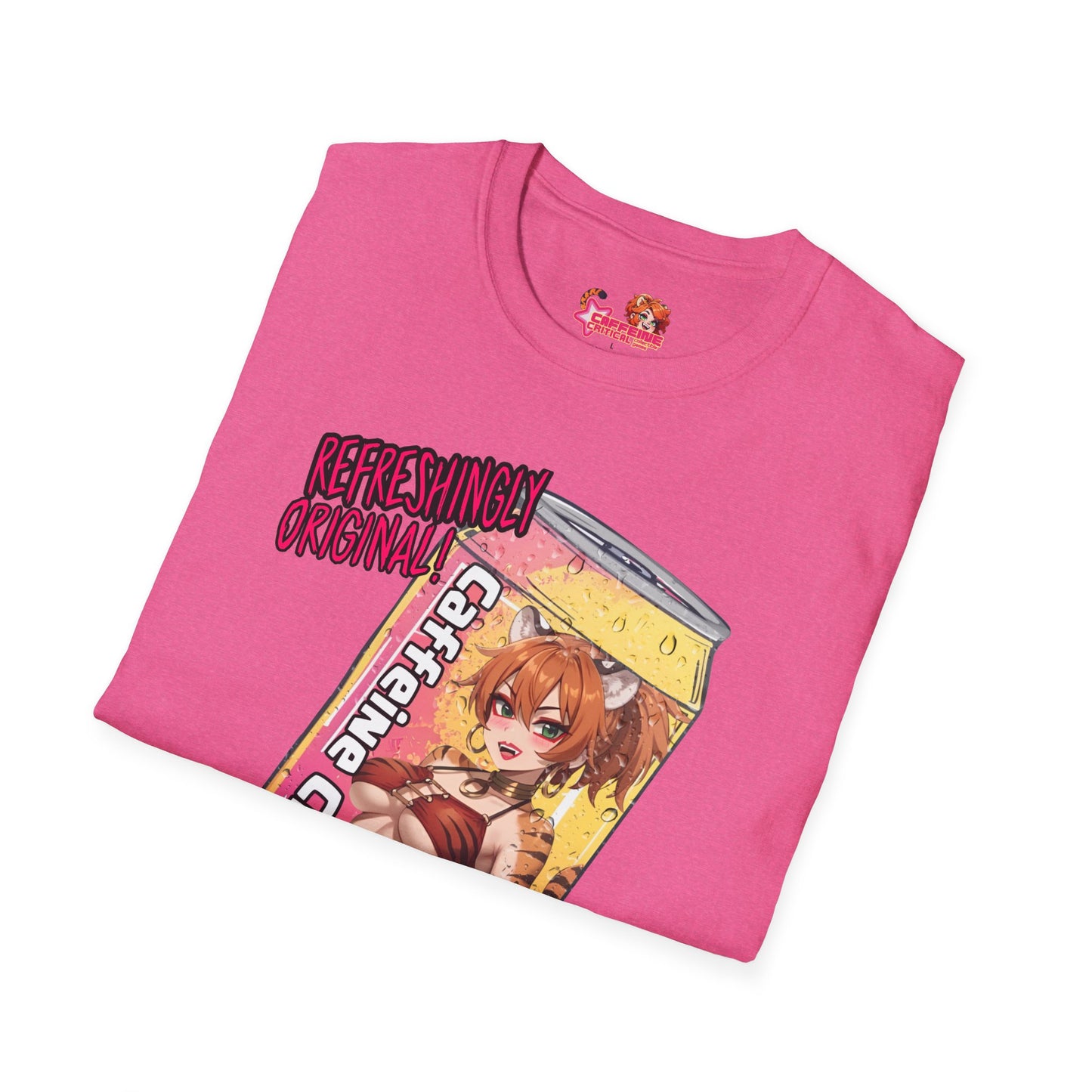 Energy Drink Caffeinated Carnelle | Waifu T-Shirt Caffeine Critical