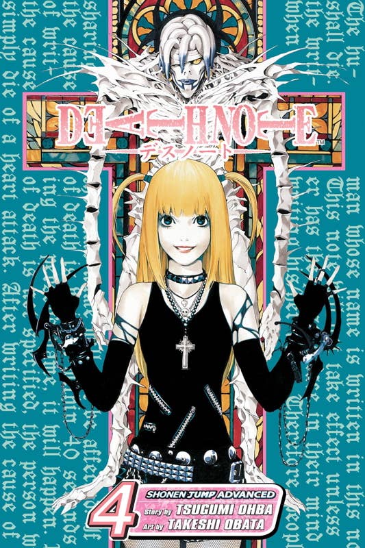 Death Note, Vol. 4 by Tsugumi Ohba: Paperback; 208 pages / English Caffeine Critical