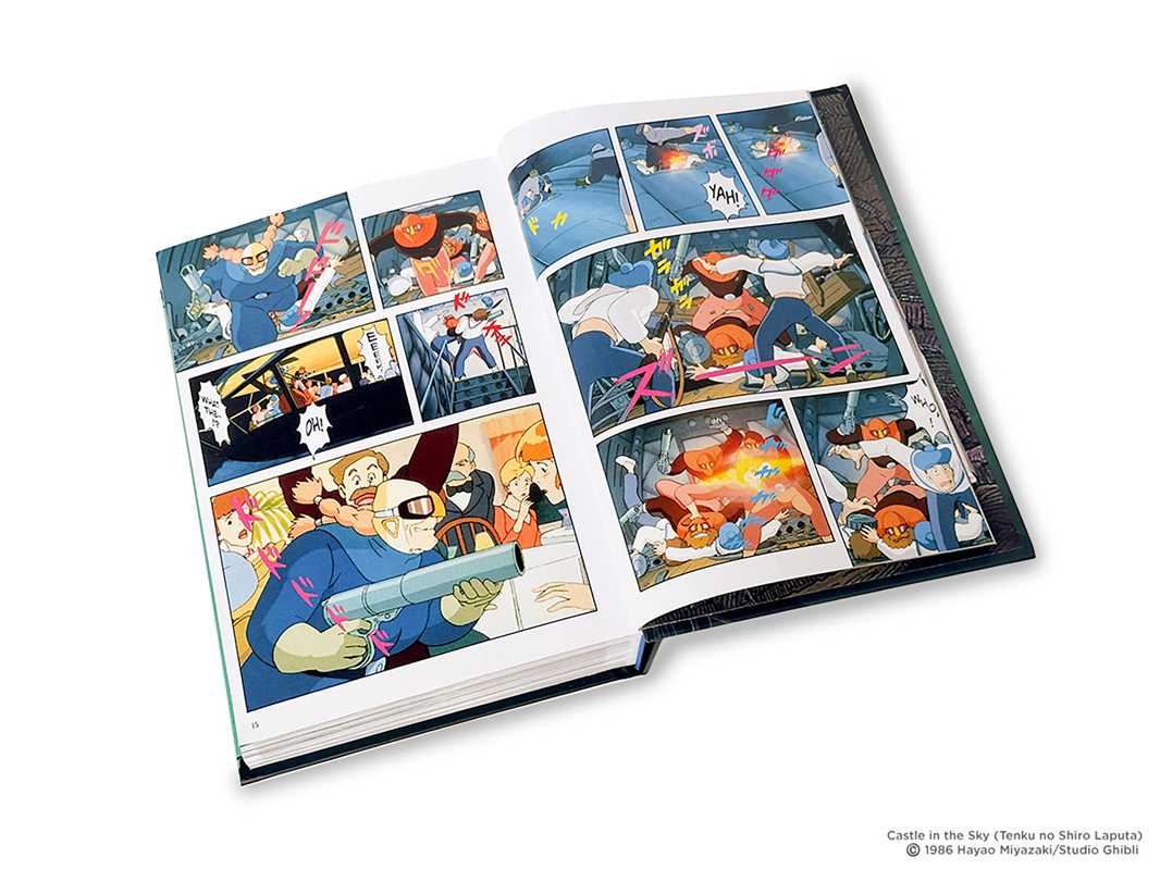 Castle in the Sky Film Comic: All-in-One Edition by Hayao Miyazaki: Hardcover; 656 pages / English Caffeine Critical