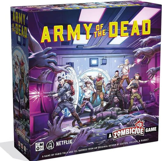 Army of The Dead - A Zombicide Game Join The Mercenaries in a Heist Through Zombie-Infested Las Vegas!