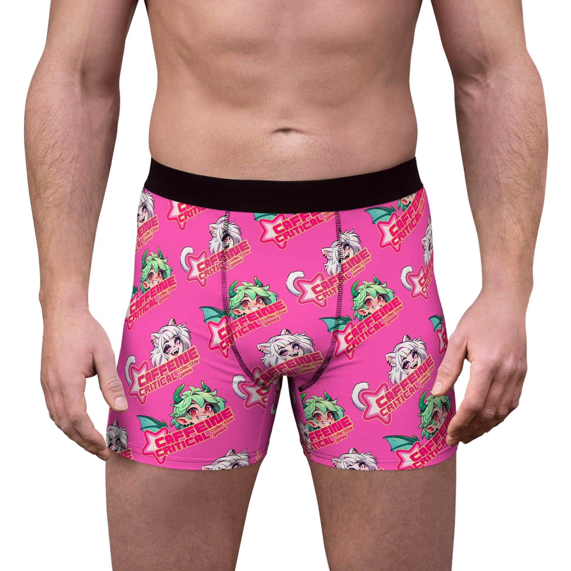 Caffeine Critical Boxer Briefs | Waifu Underwear