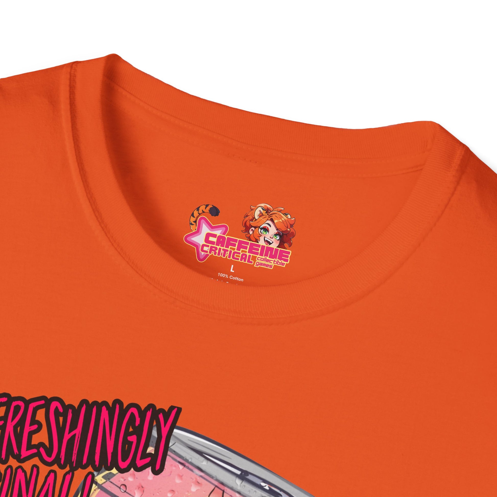 Energy Drink Caffeinated Carnelle | Waifu T-Shirt