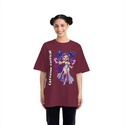 Cosmika Streetwear T-Shirt | Oversized Urban Style - Caffeine Critical