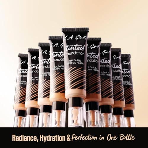 L.A. Girl Tinted Foundation, Almond GLM764 - Caffeine Critical Caffeine Critical