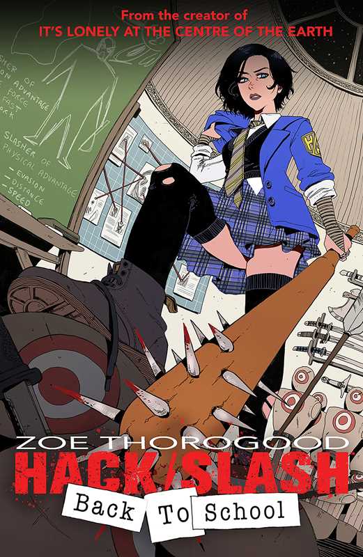 Hack/Slash Back To School by Zoe Thorogood: Paperback; 112 pages / English Caffeine Critical