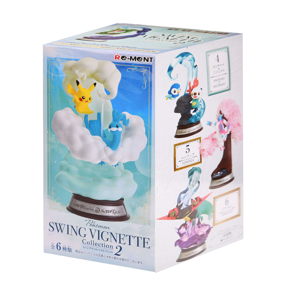 Pokemon Re-Ment Swing Vignette Collection 2 Blind Box Caffeine Critical