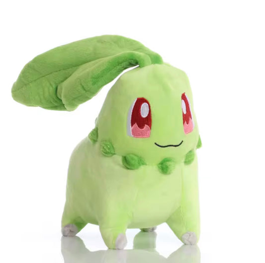 Chikorita Pokemon Plushie Stuffed Plush Toy - Caffeine Critical Caffeine Critical