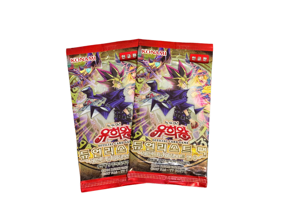 Yu-Gi-Oh! Legendary Duelist 6 Booster Pack Korean Caffeine Critical