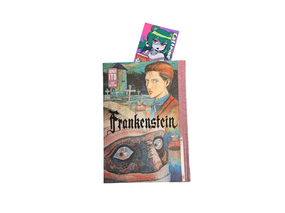 Bookmark - Zoey the Zombie | Goth Manga Waifu Horror Book Collectible - Caffeine Critical