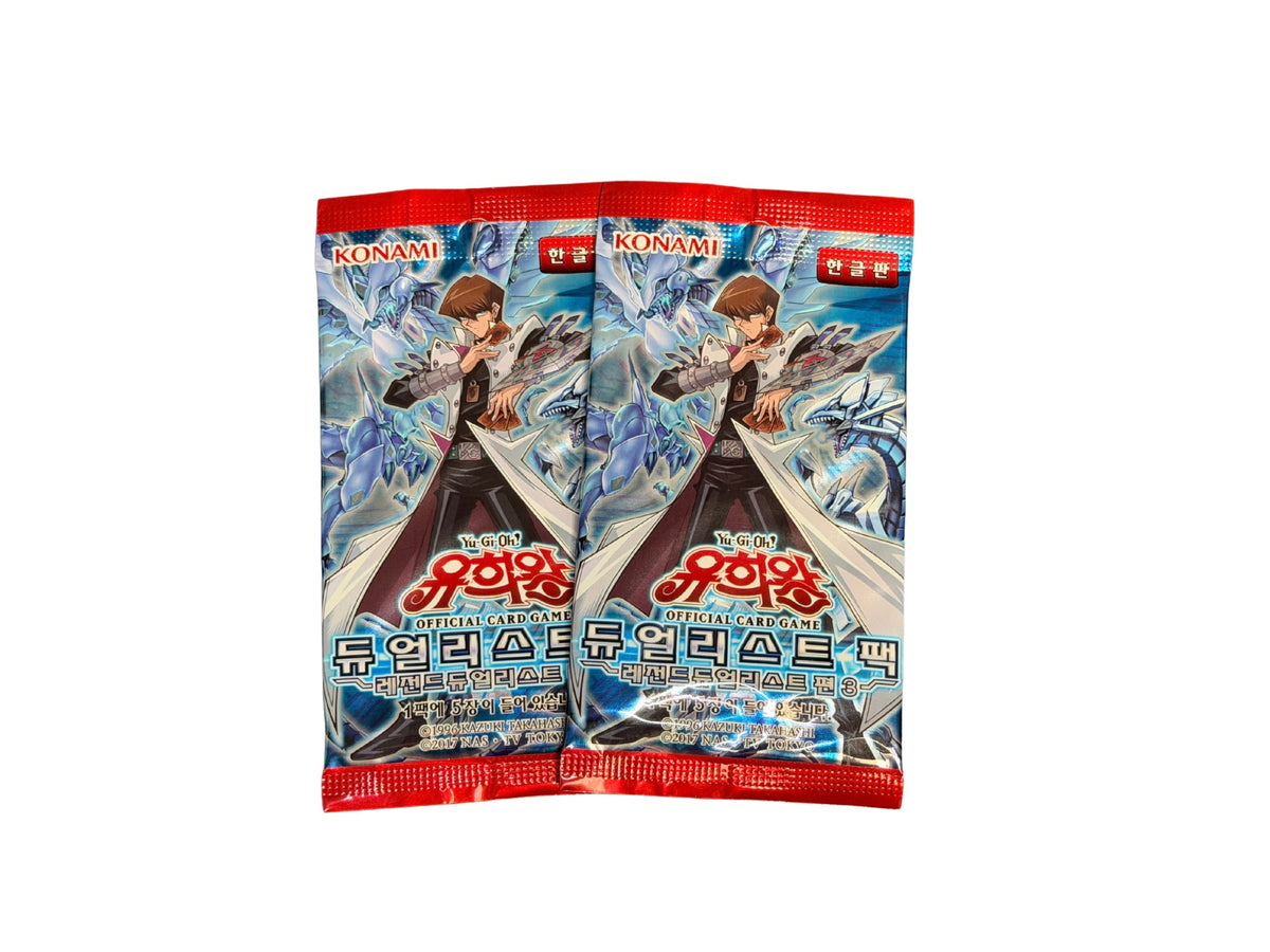 Yu-Gi-Oh! Legendary Duelist 3 Booster Pack Korean Caffeine Critical