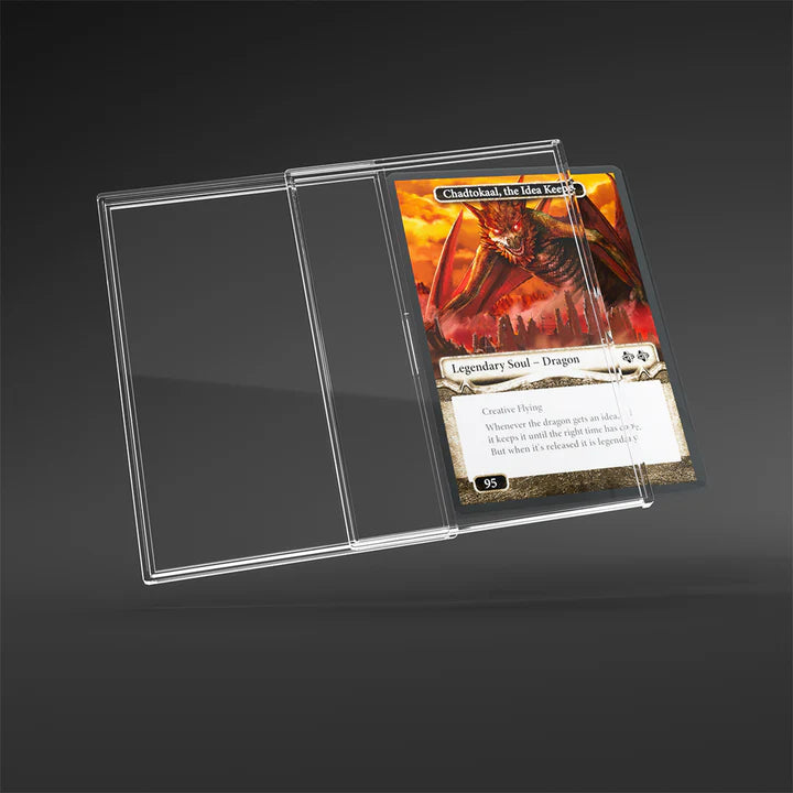 Slide Card Cases Hard Shells | Gamegenic - Caffeine Critical