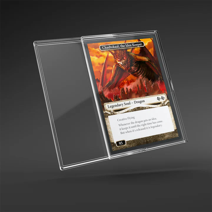 Slide Card Cases Hard Shells | Gamegenic - Caffeine Critical