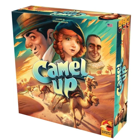 Camel Up - Family Board Game for Adults and Kids - Ages 8 and up - 3 to 8 Players