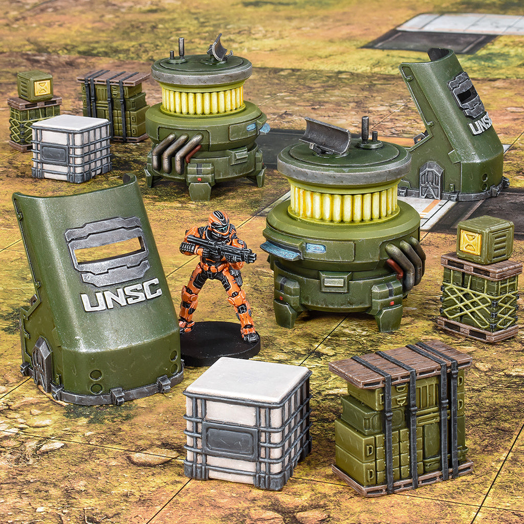Halo: Flashpoint - UNSC Scenery Set Caffeine Critical