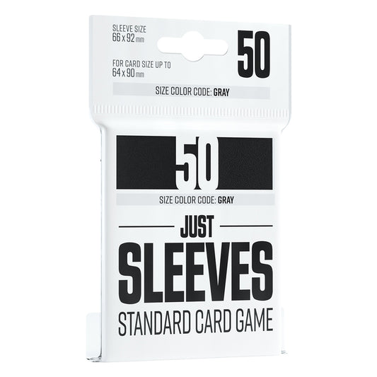 Just Sleeves by Gamegenic 50 Pack Black - Caffeine Critical Caffeine Critical