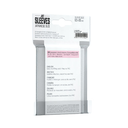 Just Sleeves Japanese Size White