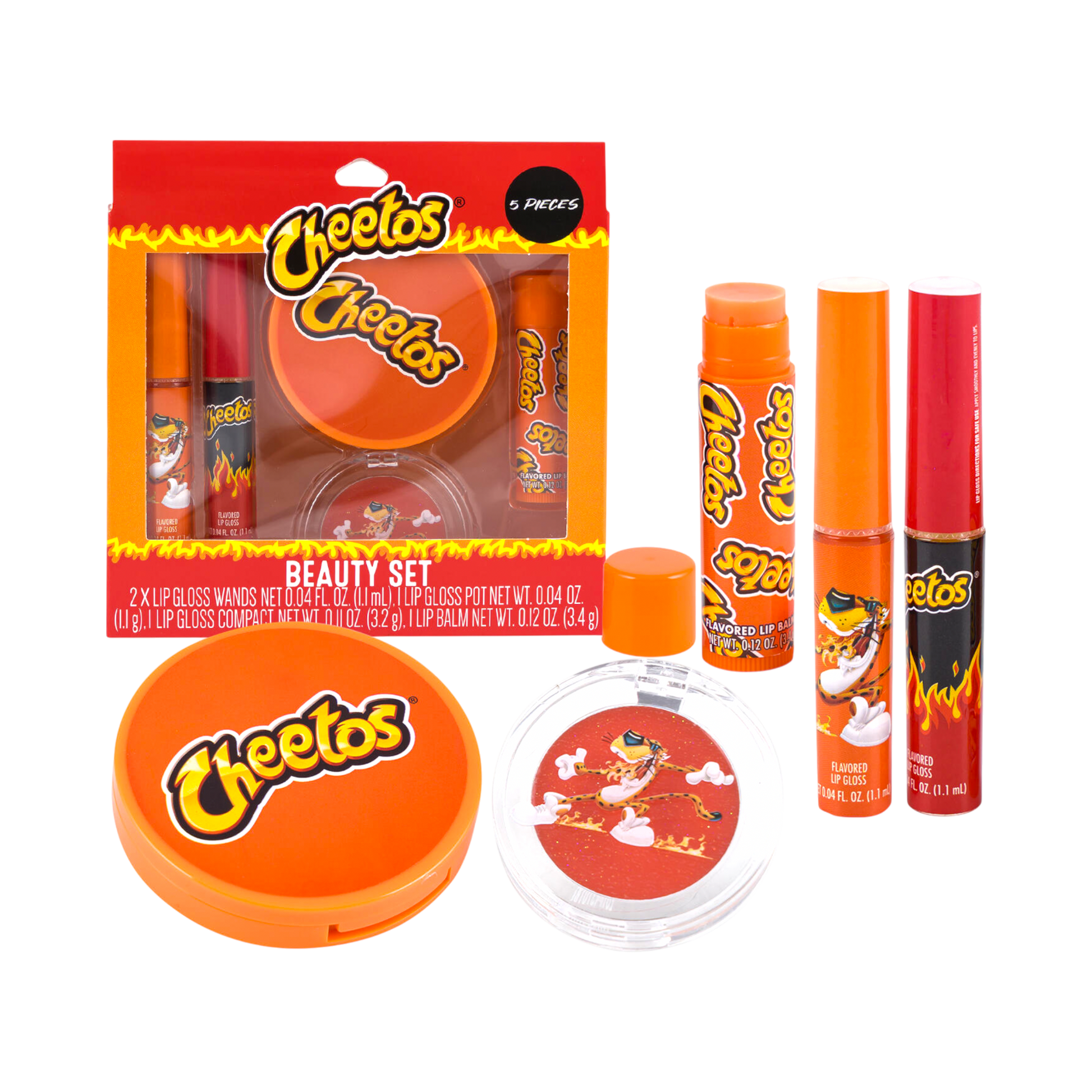 Cheetos 5 Piece Beauty Set