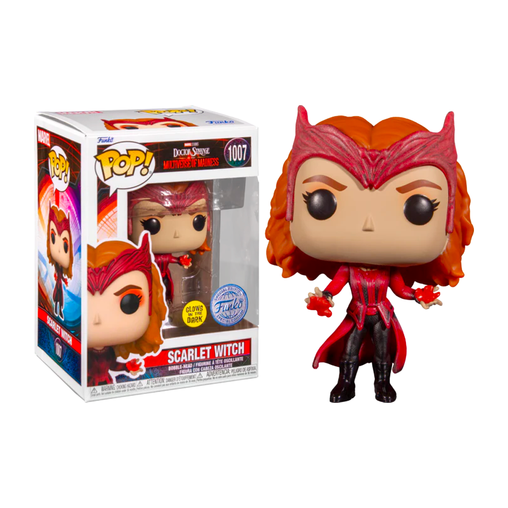 Doctor Strange in the Multiverse of Madness Pop! Vinyl Figure Scarlet Witch (GITD)(SE)[1007] Caffeine Critical