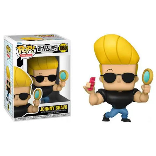 Funko Johnny Bravo POP! Animation Johnny Vinyl Figure #1069 [w/Mirror & Comb] Caffeine Critical