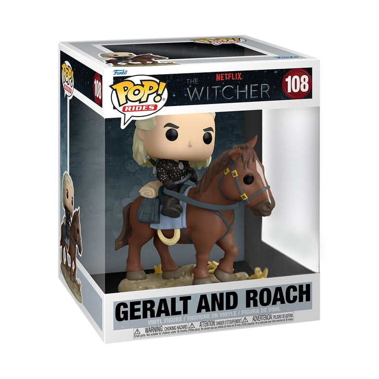 Funko Pop! Ride Deluxe: Witcher - Geralt And Roach Vinyl Figure - Walmart Exclusive