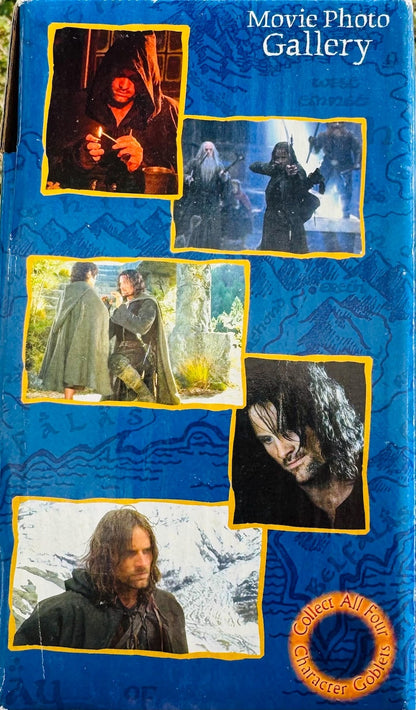 Lord of the Rings Strider (Viggo Mortensen) Glass Goblet (2nd Hand Very Good Condition)